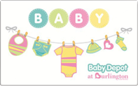 Baby Depot at Burlington Coat Factory Cards